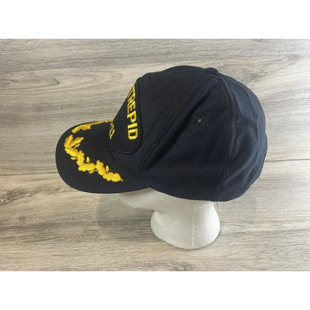 Vintage USS Intrepid CVS-11 US Navy‎ Ship Hat Snapback Embroidered Made in USA